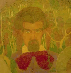 Self Portrait, study for a fresco, 1907